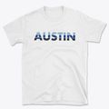 Austin Texas Cool Breeze Basic T-Shirt additional product view 1