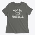 Hasan Prep & Leadership School Classic Football Women's Cotton T-Shirt additional view 1