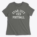 Star City High School Classic Football Women's Cotton T-Shirt additional view 1