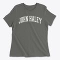 John Haley Elementary School Varsity Arch Women's Cotton T-Shirt additional product view 1