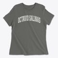 Octavio Salinas Elementary School Varsity Arch Women's Cotton T-Shirt additional product view 1