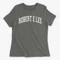 Robert E Lee Elementary School Varsity Arch Women's Cotton T-Shirt additional product view 1
