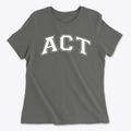 Academy Of Careers & Technology Varsity Arch Women's Cotton T-Shirt additional view 1