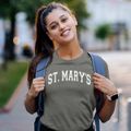 Saint Mary's School Varsity Arch Women's Cotton T-Shirt additional view 2
