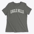 Eagle Hills Elementary School Varsity Arch Women's Cotton T-Shirt additional product view 1