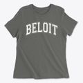 Beloit Elementary School Varsity Arch Women's Cotton T-Shirt additional product view 1