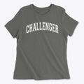Challenger Basic School Varsity Arch Women's Cotton T-Shirt additional product view 1