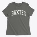 Baxter Elementary School Varsity Arch Women's Cotton T-Shirt additional product view 1