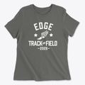 Edge Charter School Child & Family Track and Field Women's Cotton T-Shirt additional view 1