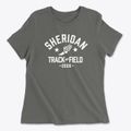 Sheridan Global Arts & Communications Track and Field Women's Cotton T-Shirt additional view 1
