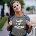 School Of Liberal Arts & Science Track and Field Women's Cotton T-Shirt additional view 2