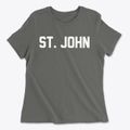 St. John Missouri Classic Block Women's Cotton T-Shirt additional view 1