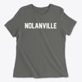 Nolanville Texas Classic Block Women's Cotton T-Shirt additional view 1