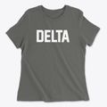 Delta Utah Classic Block Women's Cotton T-Shirt additional product view 1