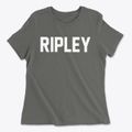 Ripley West Virginia Classic Block Women's Cotton T-Shirt additional view 1