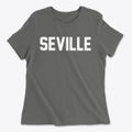 Seville Ohio Classic Block Women's Cotton T-Shirt additional view 1
