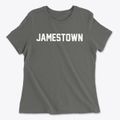 Jamestown Ohio Classic Block Women's Cotton T-Shirt additional view 1