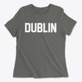 Dublin New Hampshire Classic Block Women's Cotton T-Shirt additional view 1