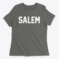 Salem New Hampshire Classic Block Women's Cotton T-Shirt additional view 1