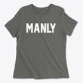 Manly Iowa Classic Block Women's Cotton T-Shirt additional view 1