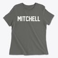 Mitchell Illinois Classic Block Women's Cotton T-Shirt additional view 1