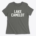 Lake Camelot Wisconsin Classic Block Women's Cotton T-Shirt additional view 1
