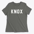 Knox Maine Classic Block Women's Cotton T-Shirt additional view 1