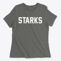 Starks Maine Classic Block Women's Cotton T-Shirt additional view 1
