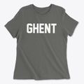 Ghent West Virginia Classic Block Women's Cotton T-Shirt additional view 1
