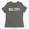 Dill City Oklahoma Classic Block Women's Cotton T-Shirt additional view 1