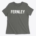 Fernley Nevada Classic Block Women's Cotton T-Shirt additional product view 1