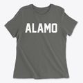 Alamo Texas Classic Block Women's Cotton T-Shirt additional view 1