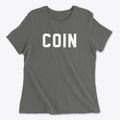 Coin Iowa Classic Block Women's Cotton T-Shirt additional view 1