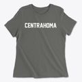Centrahoma Oklahoma Classic Block Women's Cotton T-Shirt additional view 1