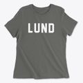 Lund Nevada Classic Block Women's Cotton T-Shirt additional product view 1