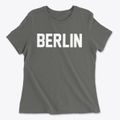 Berlin New Hampshire Classic Block Women's Cotton T-Shirt additional view 1