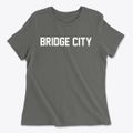 Bridge City Texas Classic Block Women's Cotton T-Shirt additional view 1