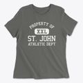 St. John Missouri Athletic Dept Women's Cotton T-Shirt additional view 1