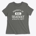 Skagway Alaska Athletic Dept Women's Cotton T-Shirt additional view 1