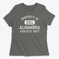 Alhambra Illinois Athletic Dept Women's Cotton T-Shirt additional view 1
