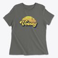 Volney New York Sublime Sunset Women's Cotton T-Shirt additional view 1