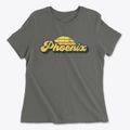 Phoenix Oregon Sublime Sunset Women's Cotton T-Shirt additional product view 1