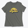 Austin Texas Sublime Sunset Women's Cotton T-Shirt additional product view 1