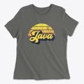 Java New York Sublime Sunset Women's Cotton T-Shirt additional view 1