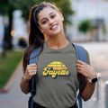 Fayette Ohio Sublime Sunset Women's Cotton T-Shirt additional product view 2