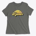 Keener North Carolina Sublime Sunset Women's Cotton T-Shirt additional view 1