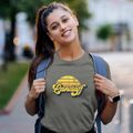 Landaff New Hampshire Sublime Sunset Women's Cotton T-Shirt additional view 2