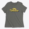 Winside Nebraska Sublime Sunset Women's Cotton T-Shirt additional product view 1