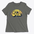 Fox Alaska Sublime Sunset Women's Cotton T-Shirt additional product view 1