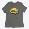 Virgil Illinois Sublime Sunset Women's Cotton T-Shirt additional product view 1